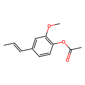 (E)-Isoeugenol Acetate,5912-87-8