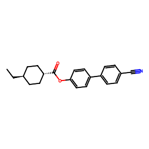 trans-4-cyano[1,1-biphenyl]-4-yl 4-ethylcyclohexanecarboxylate,67284-56-4