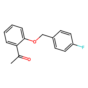 1-{2-[(4-Fluorobenzyl)oxy]phenyl}-1-ethanone,400878-24-2
