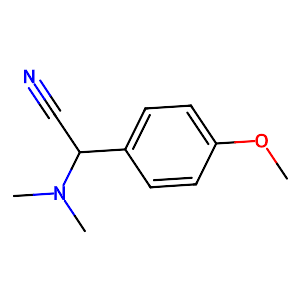 2-(Dimethylamino)-2-(4-methoxyphenyl)acetonitrile,15190-05-3