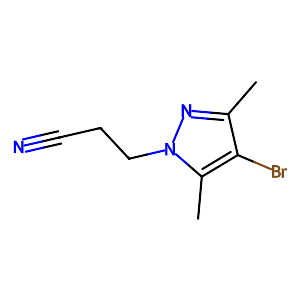 3-(4-Bromo-3,5-dimethyl-1H-pyrazol-1-yl)-propanenitrile,90006-21-6