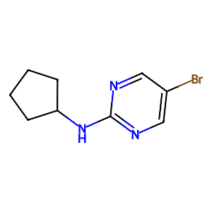 5-Bromo-N-cyclopentylpyrimidin-2-amine,1207293-60-4