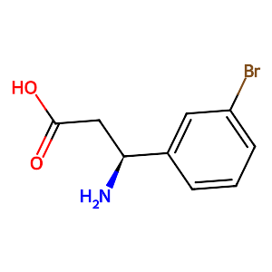 (3S)-3-Amino-3-(3-bromophenyl)propanoic acid,275826-35-2