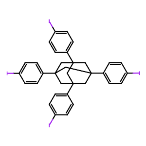 1,3,5,7-Tetrakis(4-iodophenyl)adamantane,144970-30-9