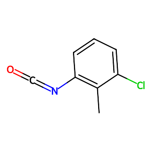 1-Chloro-3-isocyanato-2-methylbenzene,40397-90-8