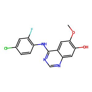 4-(4-Chloro-2-fluorophenylamino)-7-hydroxy-6-methoxyquinazoline,193001-59-1