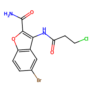 5-Bromo-3-(3-chloropropanamido)benzofuran-2-carboxamide,1169560-33-1