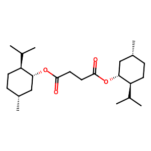 (1R)-(-)-Dimenthyl succinate,34212-59-4