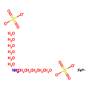 Ammonium iron(III) sulfate dodecahydrate,7783-83-7