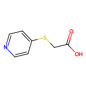 (4-Pyridylthio)acetic acid,10351-19-6