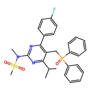 N-(5-((Diphenylphosphoryl)methyl)-4-(4-fluorophenyl)-6-isopropylpyrimidin-2-yl)-N-methylmethanesulfonamide,289042-10-0