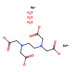 Ethylenediaminetetraacetic acid ferric sodium salt trihydrate,2489531-02-2