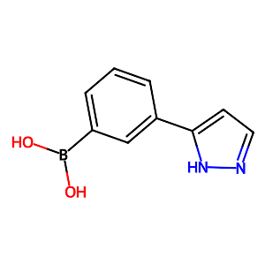 [3-(1H-Pyrazol-3-yl)phenyl]boronic acid,1100095-25-7