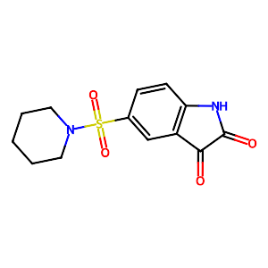 5-(Piperidin-1-ylsulfonyl)-1H-indole-2,3-dione,329905-79-5