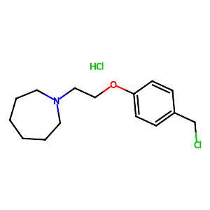 1-(2-(4-(Chloromethyl)phenoxy)ethyl)azepane hydrochloride,223251-25-0