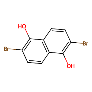 2,6-Dibromo-1,5-dihydroxynaphthalene,84-59-3