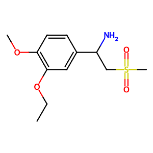 1-(3-Ethoxy-4-methoxyphenyl)-2-(methylsulfonyl)ethanamine,253168-94-4