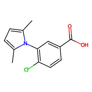 4-Chloro-3-(2,5-dimethyl-1H-pyrrol-1-yl)benzoic acid,26165-62-8