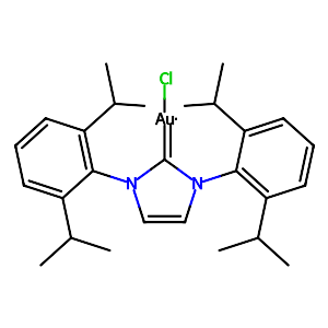 (1,3-Bis(2,6-diisopropylphenyl)-1,3-dihydro-2H-imidazol-2-ylidene)(chloro)gold,852445-83-1