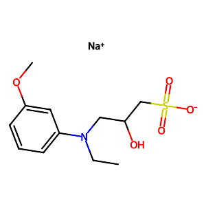 3-(N-Ethyl-3-methoxyanilino)-2-hydroxy-1-propanesulfonic acid sodium salt,82692-96-4