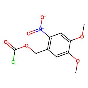 4,5-Dimethoxy-2-nitrobenzyl carbonochloridate,42855-00-5