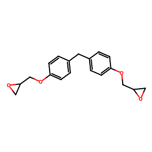 Bis(4-glycidyloxyphenyl)methane, mixture of isomers,2095-03-6