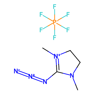 2-Azido-1,3-dimethylimidazolinium hexafluorophosphate,1266134-54-6