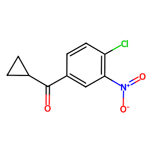 (4-Chloro-3-nitrophenyl)(cyclopropyl)methanone,31545-26-3
