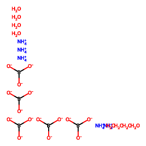 Ammonium pentaborate octahydrate,12046-03-6