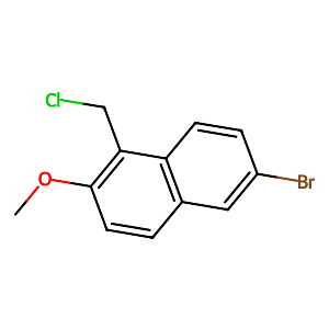 6-Bromo-1-(chloromethyl)-2-methoxynaphthalene,92643-16-8