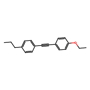 1-Ethoxy-4-((4-propylphenyl)ethynyl)benzene,39969-29-4