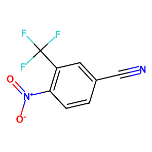 4-Nitro-3-(trifluoromethyl)benzonitrile,320-36-5