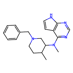 N-[(3S,4S)-1-Benzyl-4-methylpiperidin-3-yl]-N-methyl-7H-pyrrolo[2,3-d]pyrimidin-4-amine,1252883-90-1