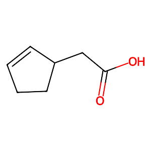 2-Cyclopentene-1-acetic acid,13668-61-6