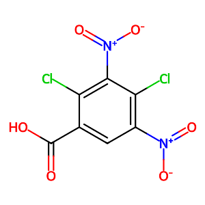 2,4-Dichloro-3,5-dinitrobenzoic acid,52729-03-0