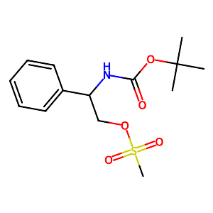 (R)-2-((tert-Butoxycarbonyl)amino)-2-phenylethyl methanesulfonate,102089-75-8