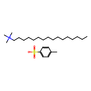 N,N,N-Trimethylhexadecan-1-aminium 4-methylbenzenesulfonate,138-32-9