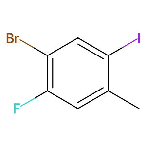 1-Bromo-2-fluoro-5-iodo-4-methylbenzene,870704-15-7