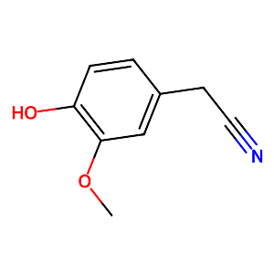 4-Hydroxy-3-methoxyphenylacetonitrile,4468-59-1