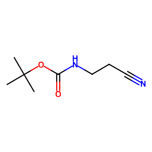 tert-Butyl N-(2-cyanoethyl)carbamate,53588-95-7
