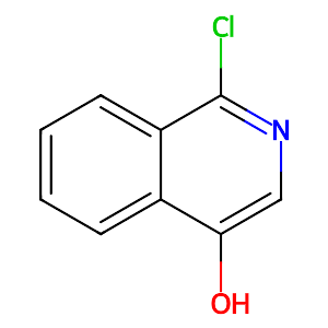 1-Chloroisoquinolin-4-ol,3336-43-4