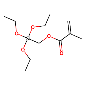 (Triethoxysilyl)methyl methacrylate,5577-72-0