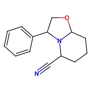 (-)-2-Cyano-6-phenyloxazolopiperidine,88056-92-2