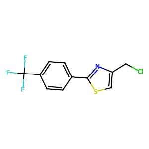 4-(Chloromethyl)-2-[4-(trifluoromethyl)phenyl]-thiazole,135873-35-7