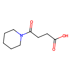 4-Oxo-4-(1-piperidinyl)butanoic acid,4672-17-7