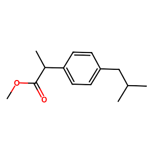 Methyl 2-(4-isobutylphenyl)propanoate,61566-34-5