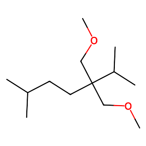 3,3-Bis(methoxymethyl)-2,6-dimethylheptane,129228-11-1