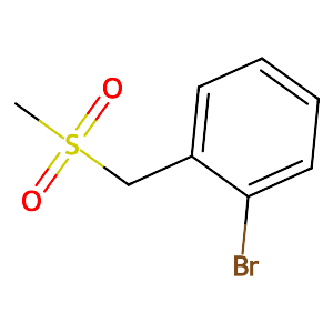 1-Bromo-2-((methylsulfonyl)methyl)benzene,25195-52-2