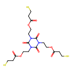 Tris[2-(3-mercaptopropionyloxy)ethyl] Isocyanurate,36196-44-8