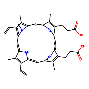 N-methyl Protoporphyrin IX, mixture of isomers,79236-56-9
